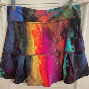 Dona Jo rainbow skort Med good condition